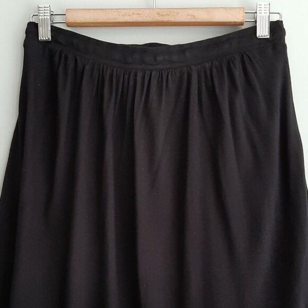 UNITED COLORS OF BENETTON | Italy Pull-on Mini Skirt w/ Pockets Black Sz S - Picture 6 of 10
